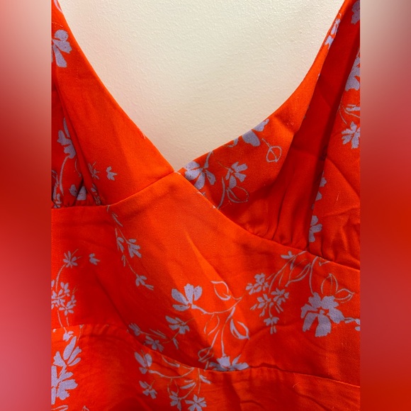 NICHOLAS Red Triangle Top Slip Dress - Picture 5 of 14